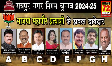 रायपुर नगर निगम चुनाव में भाजपा से महापौर प्रत्याशी के प्रबल दावेदार